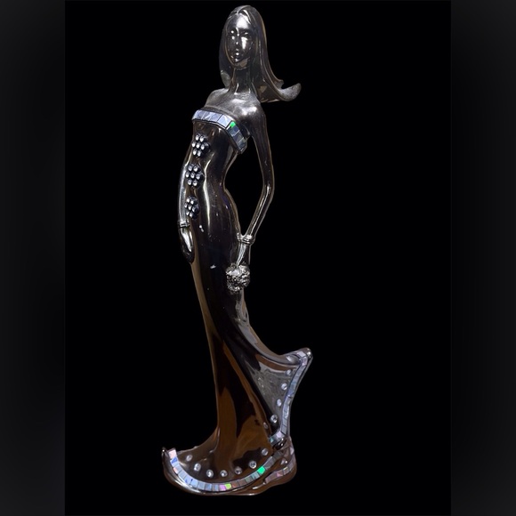 Art Deco/ Art Nouveau Lady Figurine - Picture 3 of 7